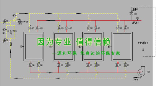 除臭治理設(shè)備新系列:活性碳吸附及催化再生示意圖 除臭治理設(shè)備新系列:活性碳吸附及催化再生示意圖
